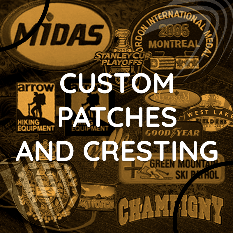 Custom Patches & cresting services in Calgary