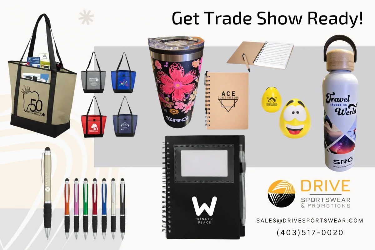 best promotional products for trade shows in Calgary